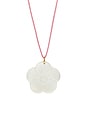 view 4 of 4 CHOKER COM PINGENTE FLOWER in Burnt Orange & Soft Pink