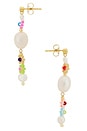 view 2 of 2 Mexi Flower Earring in Gold