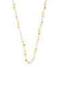 view 2 of 3 Daisy Flower Necklace in Gold