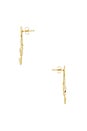 view 2 of 2 Dream Catcher Earrings in Gold