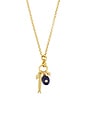 view 2 of 3 Swimclub Necklace in Gold