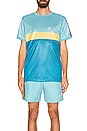 view 3 of 3 T-SHIRT in Aqua