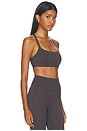 view 2 of 4 Ultimate Cross Back Bra in Coffee Bean