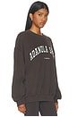 view 2 of 5 AS Oversized Sweatshirt in Coffee Bean