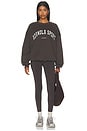 view 5 of 5 AS Oversized Sweatshirt in Coffee Bean