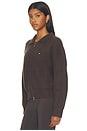 view 4 of 5 Collared Bomber Jacket in Coffee Bean