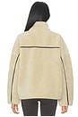 view 5 of 5 Pocket Fleece Jacket in Oatmeal