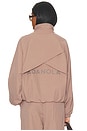 view 1 of 5 Raglan Storm Flap Track Jacket in Walnut Brown
