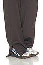 view 7 of 6 Mesh Overlay Track Pants in Coffee Bean