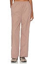 view 2 of 7 Cuffed Track Pants in Walnut Brown