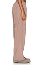 view 4 of 7 Cuffed Track Pants in Walnut Brown