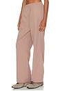 view 5 of 7 Cuffed Track Pants in Walnut Brown