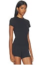 view 2 of 4 Ultimate Short Sleeve Top in Black