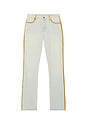 view 5 of 5 Leather Edge Highland Slim Cut Jean in Lived