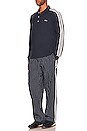 view 4 of 4 adidas Originals x Noah Polo Long Sleeve in Night Navy