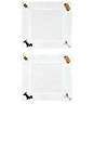 view 4 of 4 Tinis & Weenies Napkin in 