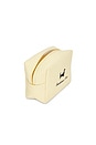 view 4 of 6 МАЛЕНЬКАЯ СУМОЧКА WAFFLE POUCH in Butter
