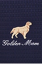 view 6 of 6 Golden Mom Waffle Pouch in Navy