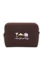 view 1 of 6 BOLSA WAFFLE POUCH in Chocolate