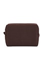 view 2 of 6 BOLSA WAFFLE POUCH in Chocolate
