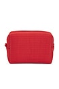 view 2 of 6 BOLSA WAFFLE POUCH in Cherry
