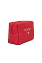 view 3 of 6 BOLSA WAFFLE POUCH in Cherry