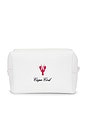 view 1 of 6 Cape Cod Waffle Pouch in Cloud