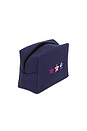 view 4 of 4 POCHETTE WAFFLE POUCH in Navy