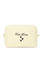 view 1 of 4 BOLSA DE TECIDO WAFFLE MÃE DE GATO CAT MOM WAFFLE POUCH in Butter