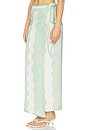view 3 of 6 FALDA ENVOLVENTE CIEL in Green