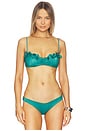 view 1 of 5 Arina Bikini Top in Turquoise