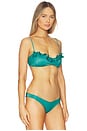 view 3 of 5 Arina Bikini Top in Turquoise