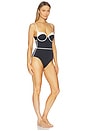 view 2 of 3 Kaire One Piece Swimsuit in Black