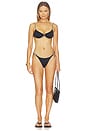 view 4 of 4 Carmin Bikini Bottom in Black
