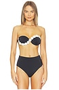 view 2 of 5 Corfu Bikini Top in Black