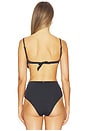 view 4 of 5 Corfu Bikini Top in Black