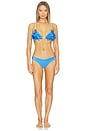 view 4 of 4 Aria Bikini Bottom in Blue