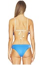 view 3 of 5 TOP BIKINI ARIA in Blue
