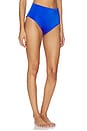 view 2 of 4 High Waist Fira Bikini Bottom in Blue