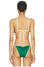 view 3 of 4 TOP BIKINI VEA in Green