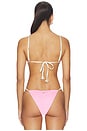 view 3 of 4 TOP BIKINI FIORI in Pink