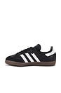 view 5 of 6 Kids Samba OG Sneaker in Black, White, & Gum