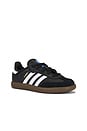 view 2 of 6 Toddler Samba OG Sneaker in Black, White, & Gum