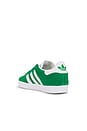 view 3 of 6 Kids Gazelle Sneaker in Green, White, & Gold Metallic
