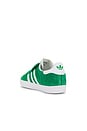 view 3 of 6 Toddler Gazelle Sneaker in Green, White, & Gold Metallic
