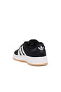 view 3 of 6 Kids Campus 00s Sneaker in Core Black, White, & Gum