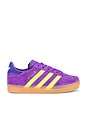 view 1 of 6 Kids Gazelle Sneaker in Active Purple, Solar Yellow, & Collegiate Purple