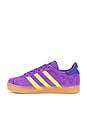 view 5 of 6 Kids Gazelle Sneaker in Active Purple, Solar Yellow, & Collegiate Purple