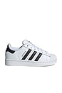 view 1 of 5 Kids Superstar Sneaker in Black & White