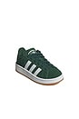 view 2 of 6 Kids Campus 00s Sneaker in Green & White